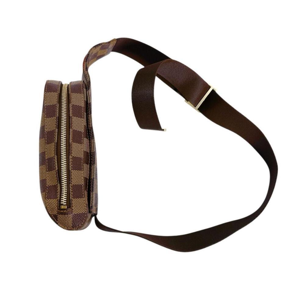 LOUIS VUITTON Authentic Brown Damier Canvas Fanny Pack - Picture 3 of 14